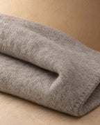 Wool Blanket, 150 x 200 cm, Beige, detail view